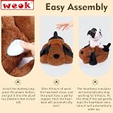 WEOK Puppy Heartbeat Toy for Anxiety Relief - Crate Training Plush Friend view 7