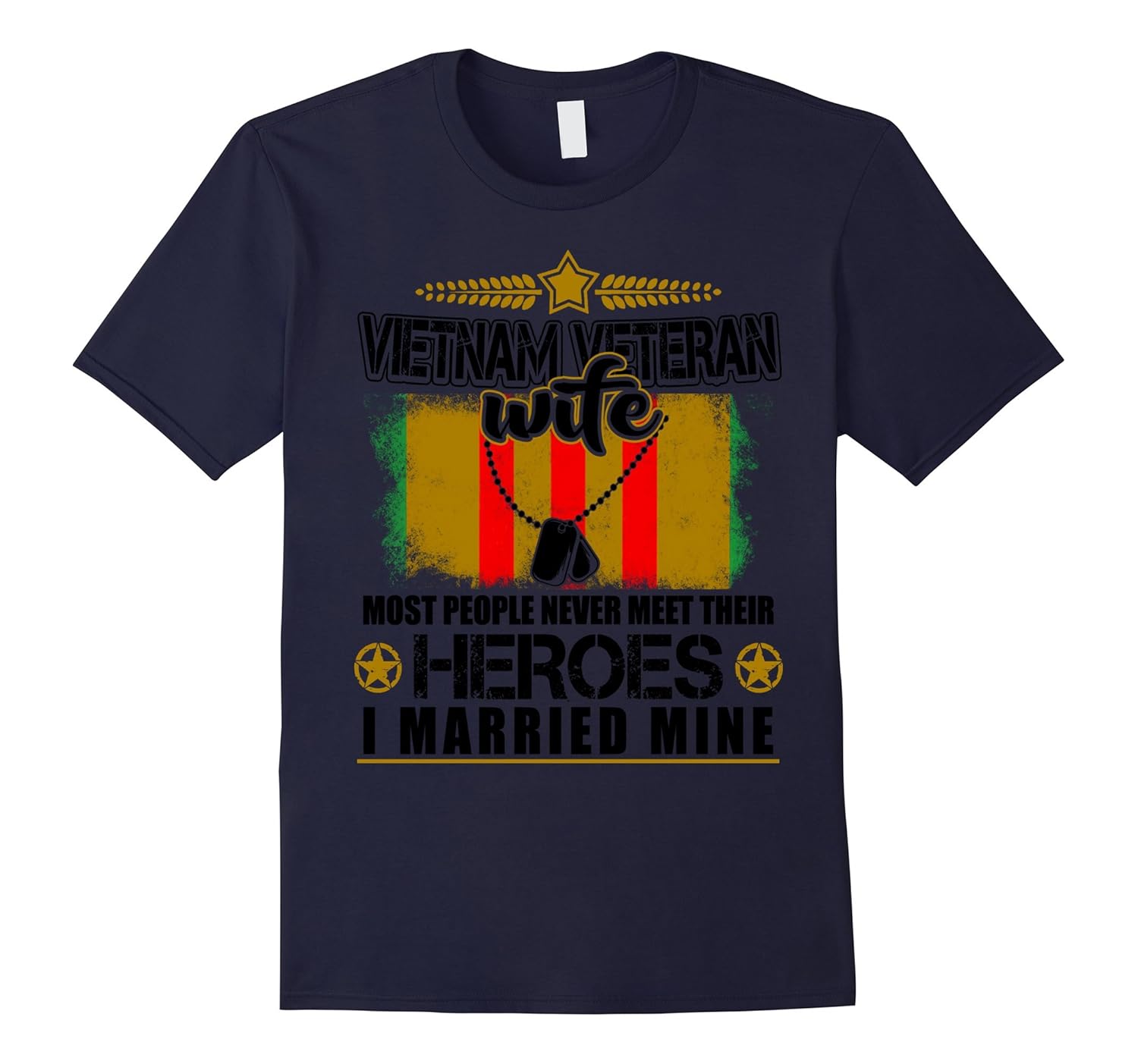 Vietnam veteran wife Tshirt-ANZ