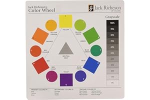 Jack Richeson Small Color Wheel 30 Pk, 7" X 7"