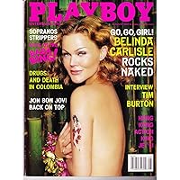 Amazon.com: Playboy Magazine August 2001 with Belinda Carlisle from the