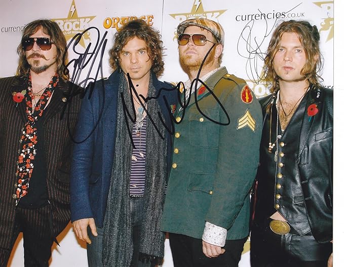 Rival Sons Uk Rock Band Reprint Signed Autographed Photo Rp At Amazon S Entertainment Collectibles Store