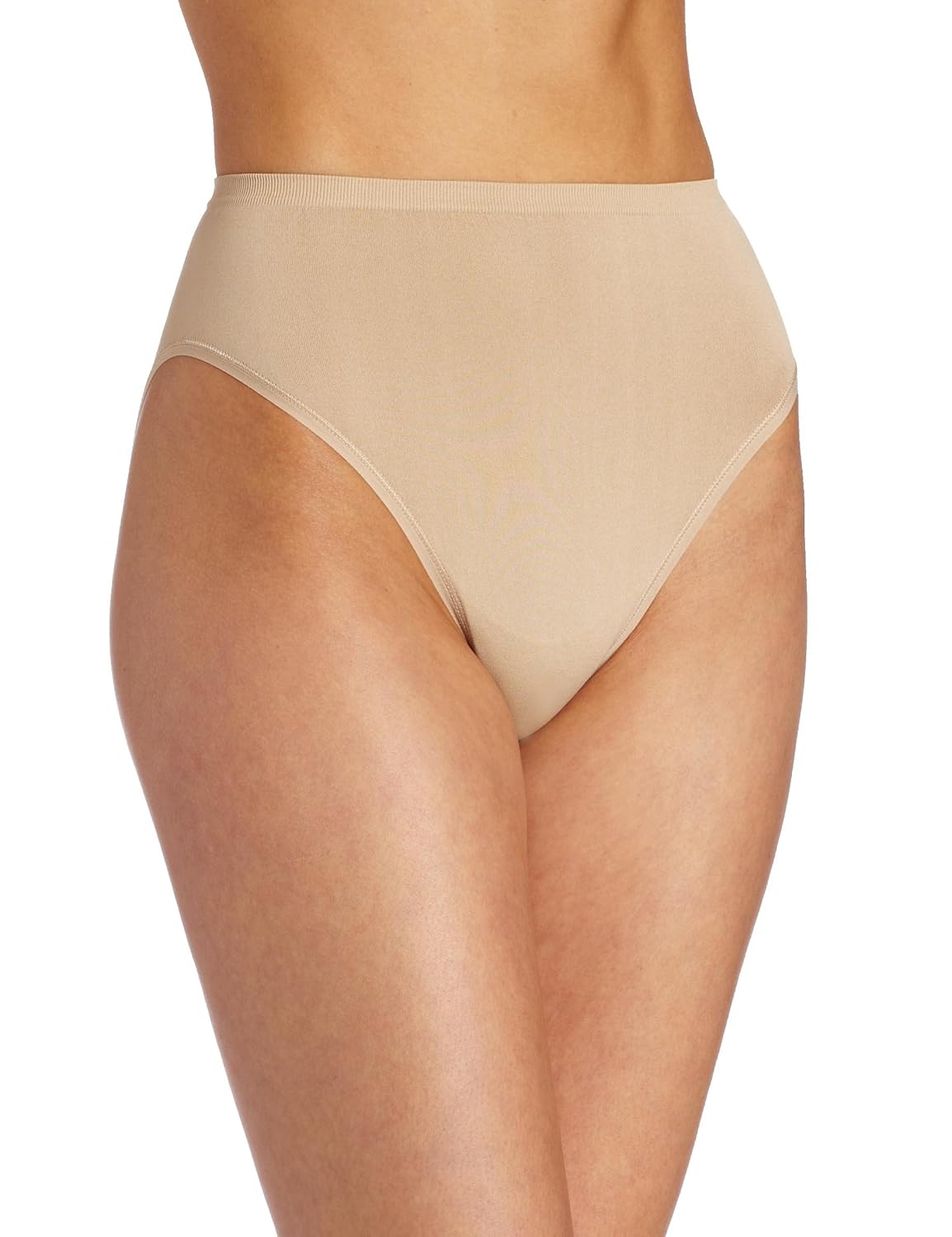 Vanity Fair Women's Seamless Strata Hi Cut Panty 13211 at Amazon Women