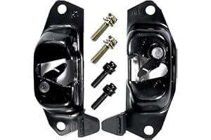 ROVIKE Left Right Tailgate Latch Lever for 1999-2007 Chevy/Chevrolet Silverado 1500 2500 3500 &HD, Avalanche 1500 2500 3500 &GMC Sierra 1500 2500 3500 &Cadillac Escalade Ext, Tailgate lock, 15921948 15921949