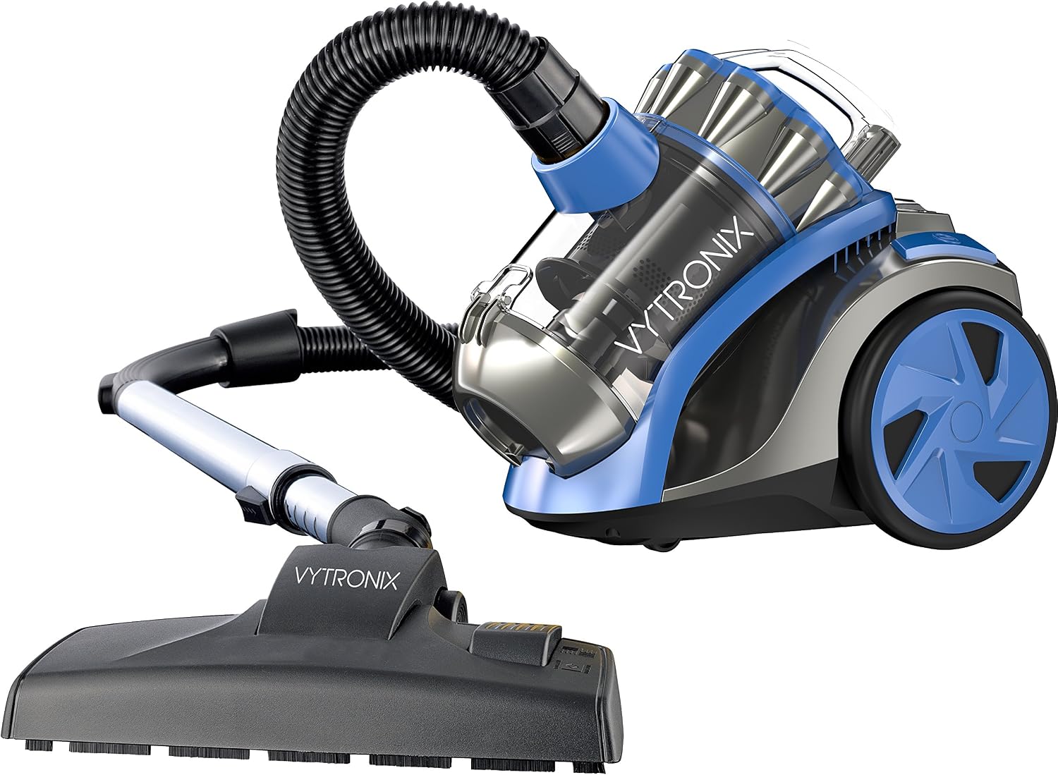VYTRONIX CYL01 Bagless Cylinder Vacuum Cleaner, 800w High Power Motor, Compact and Lightweight - Image 3