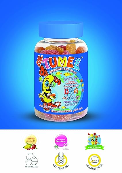 MR. TUMEE DHA OMEGA-3 GUMEE, LEMON/ORANGE/STRAWBERRY, 60 COUNT