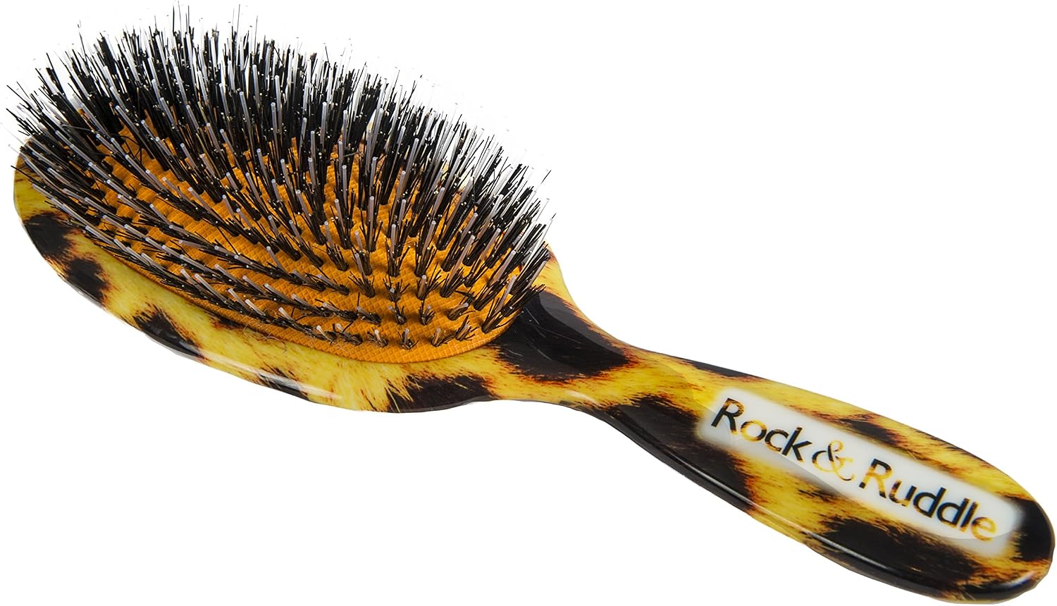Rock & Ruddle Natural Mixed Boar Bristle Hair Brush for Women and Kids (Large, 21cm) - Image 3