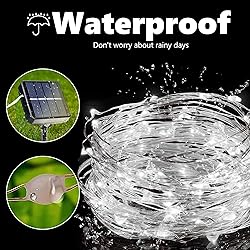 Joomer Solar Fairy Lights, 2-Pack Total 80FT 240LED