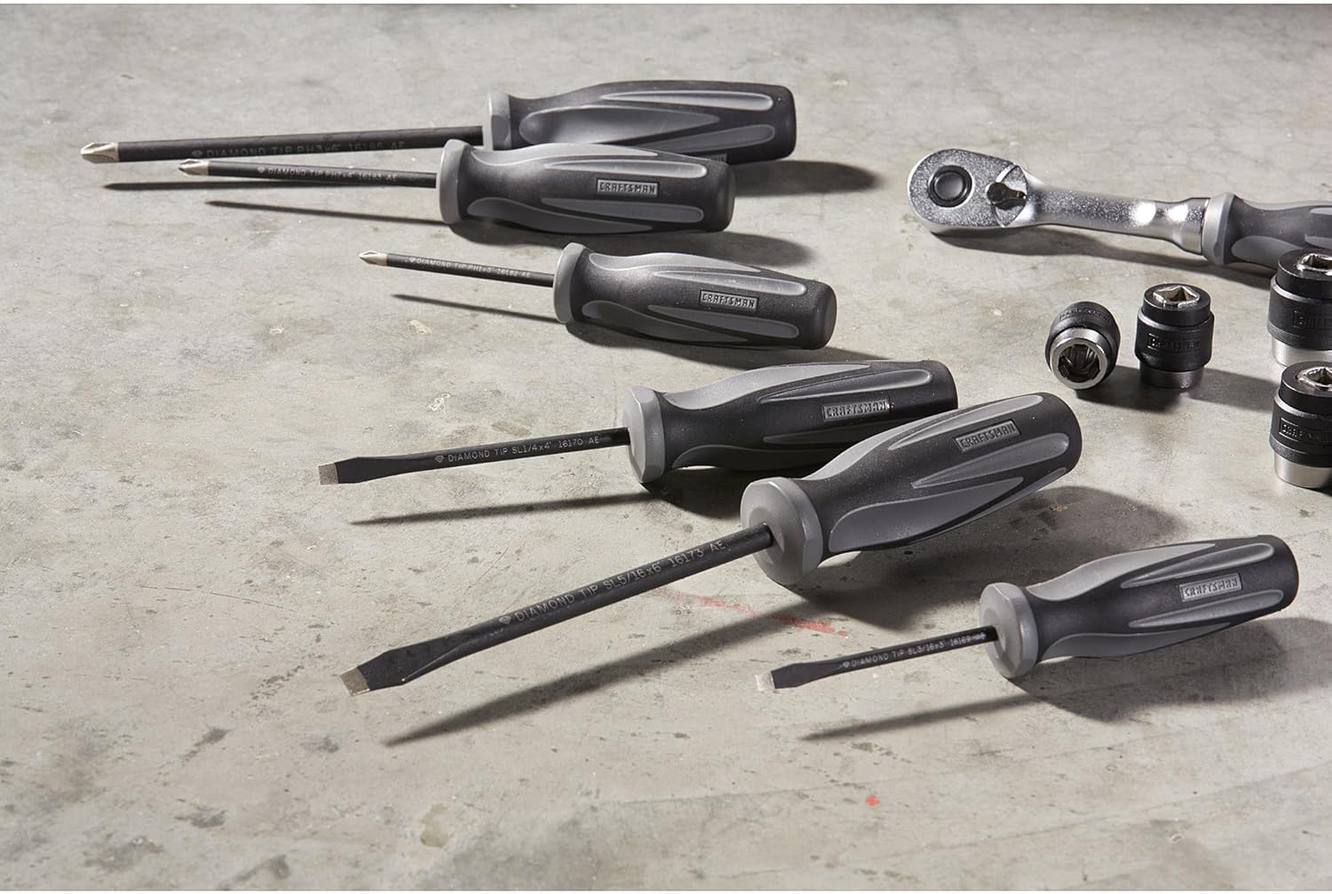 Craftsman Extreme Grip 6-piece Diamond Tip Screwdriver Set: Home Improvement