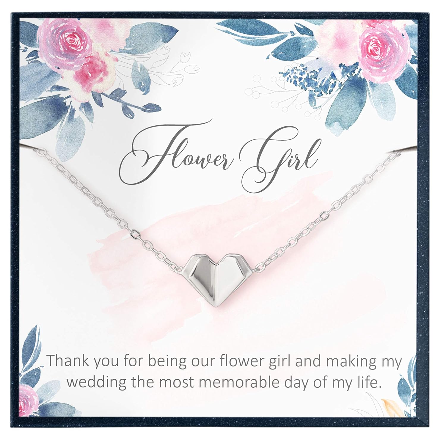 thank you for being our flower girl