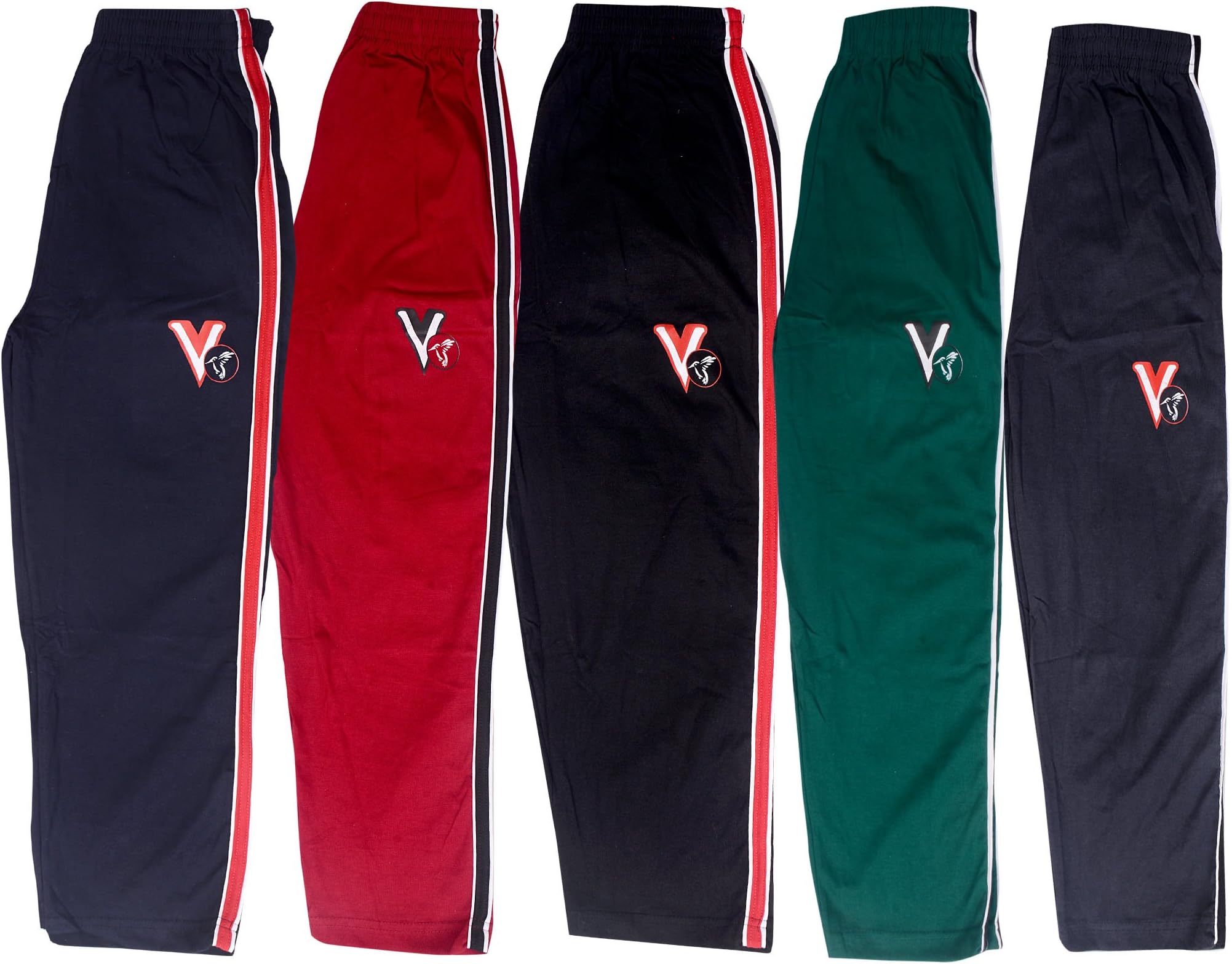 Boys Cotton Logo Pajama Bottom (Pack of 5)