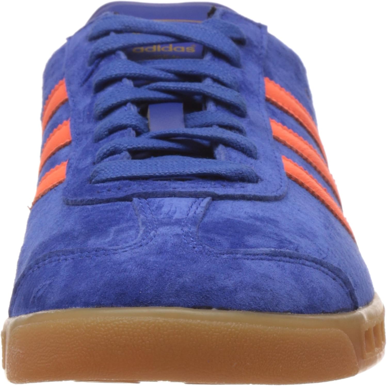 adidas hamburg trainers blue and orange