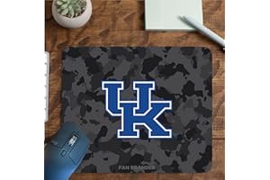Fan Brander NCAA Mousepad for Home, Office, and Gaming with Urban Camo Design (Kentucky Wildcats Mouspad)