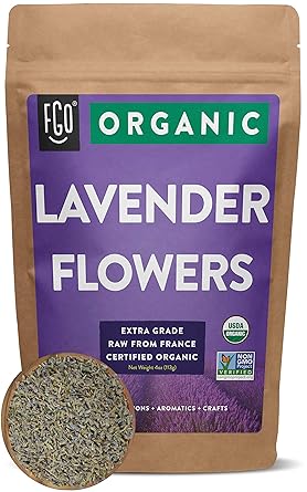 Organic Lavender Flowers Dried