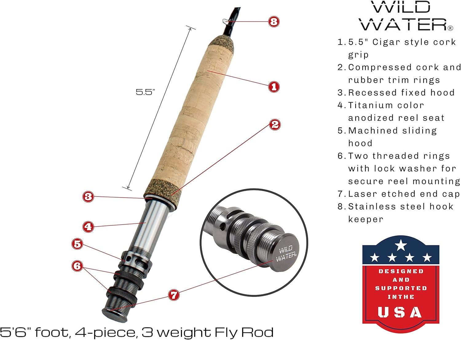 5 foot fly rod