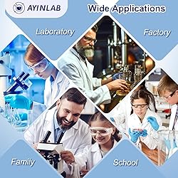 AyinLab PTFE Magnetic Stir Bar Set 8pcs, Magnetic