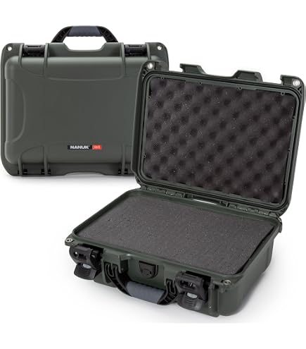 Amazon.com : NANUK 918 Medium Waterproof Hard Case with Foam