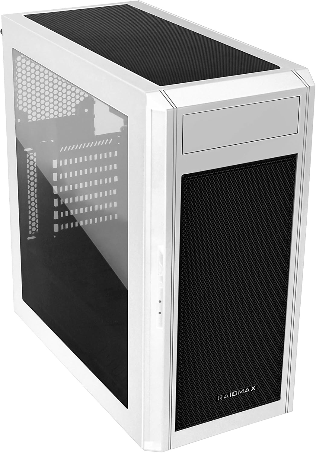 Raidmax Alpha Lite PC Gaming Case (Blanco): Amazon.es: Electrónica