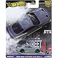 Hot Wheels Premium Car Culture Collectible Toy Car, 1:64 Scale Die-Cast Ford Mustang RTR, Slide Street Vehicle with Real Riders Tires