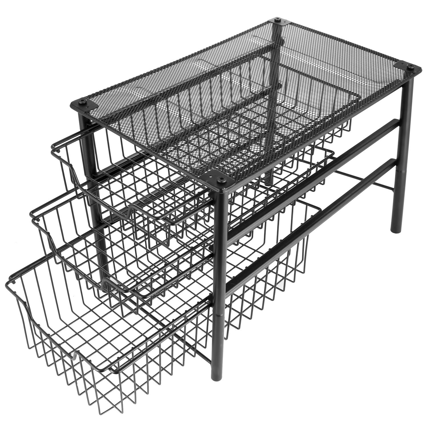 Buy 3S Under Storage,Sliding Basket Organizer Drawer,Bathroom