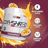EHP Labs OxyShred Thermogenic Pre Workout Powder Passionfruit 60 Servings view 3