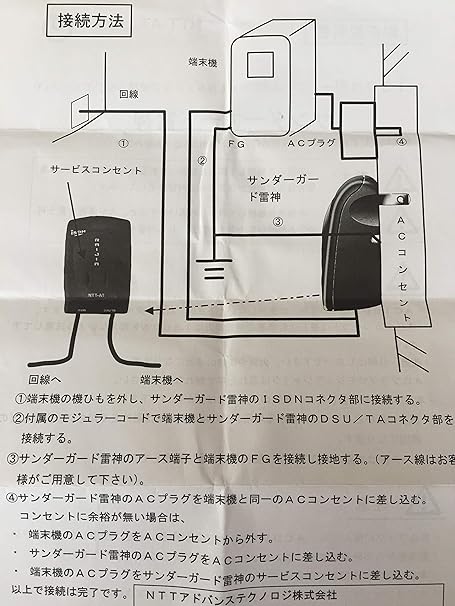 Amazon コトヴェール サンダーガード雷神 Ra11n Ntt At 電源タップ 通販