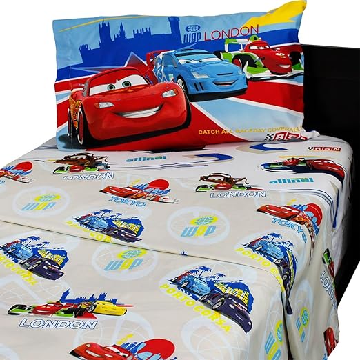 disney cars double bedding set