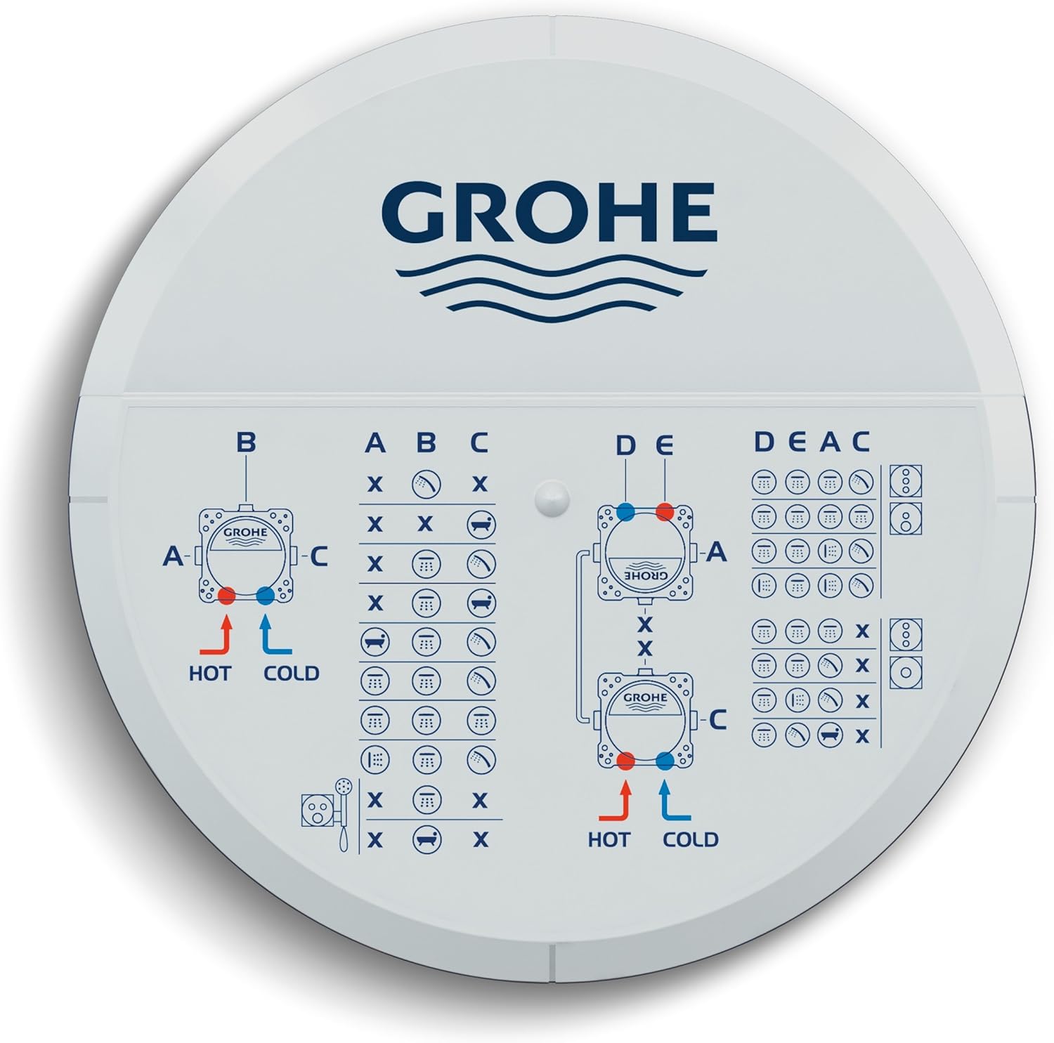 Grohe Rapido Smart Box - cuerpo empotrado universal, 1/2