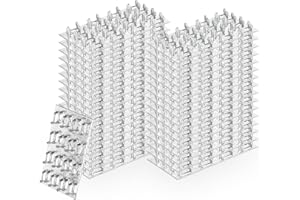 MOZCORN 30 Pcs Truss Plates 2x4, Pronged Truss Mending Plate with Staggered Nail Teeth, Anti-Rust Mounting Brackets for Wood 