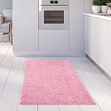 THE RUGS Living Room Rug Pink 60x110 cm Shaggy Soft Durable 30 mm Thick view 2