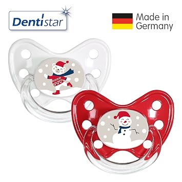 Dentistar Winter Kollektion Schnuller 2er Set Inkl 2