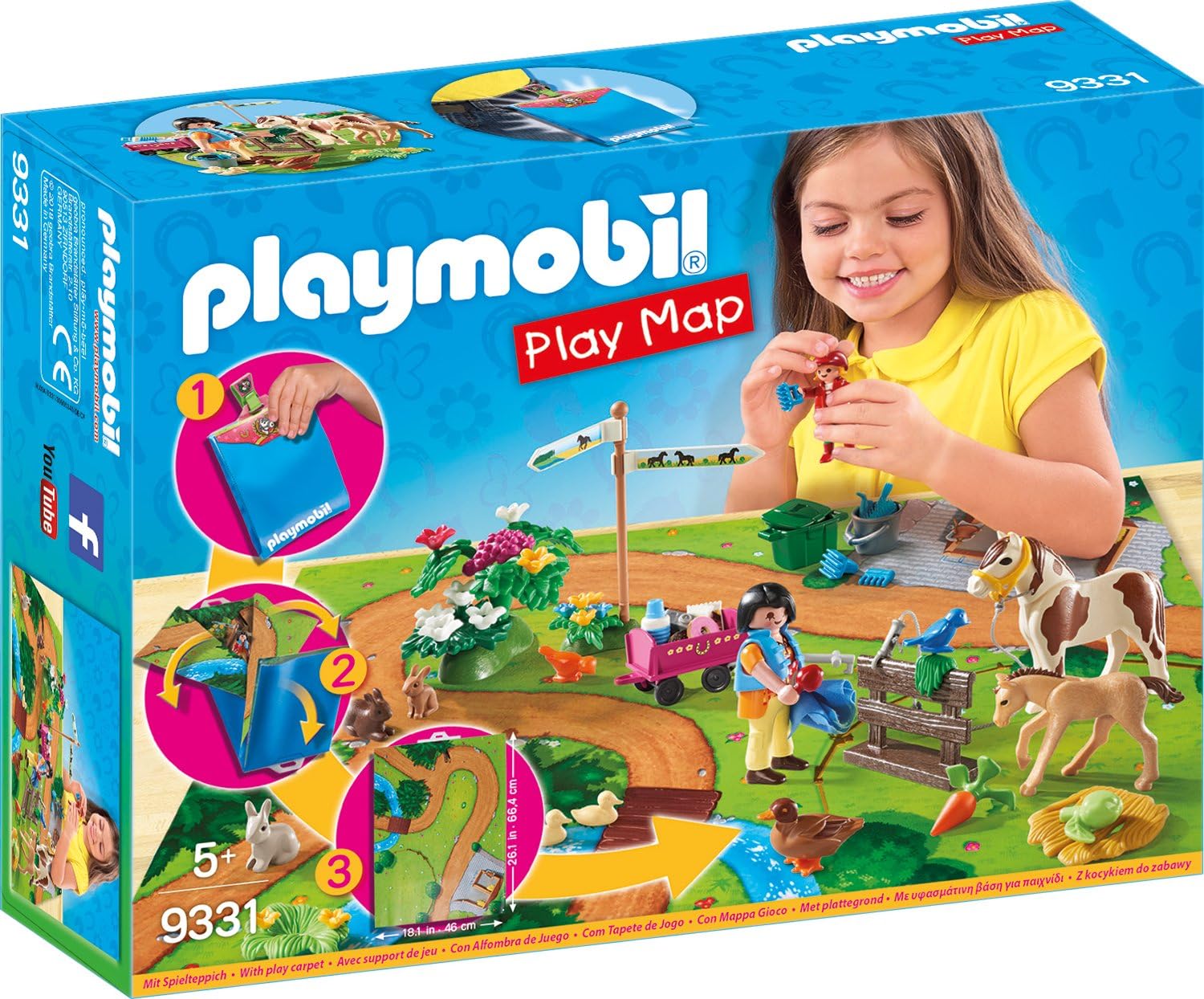 PLAYMOBIL 9331 Pony Trip Game