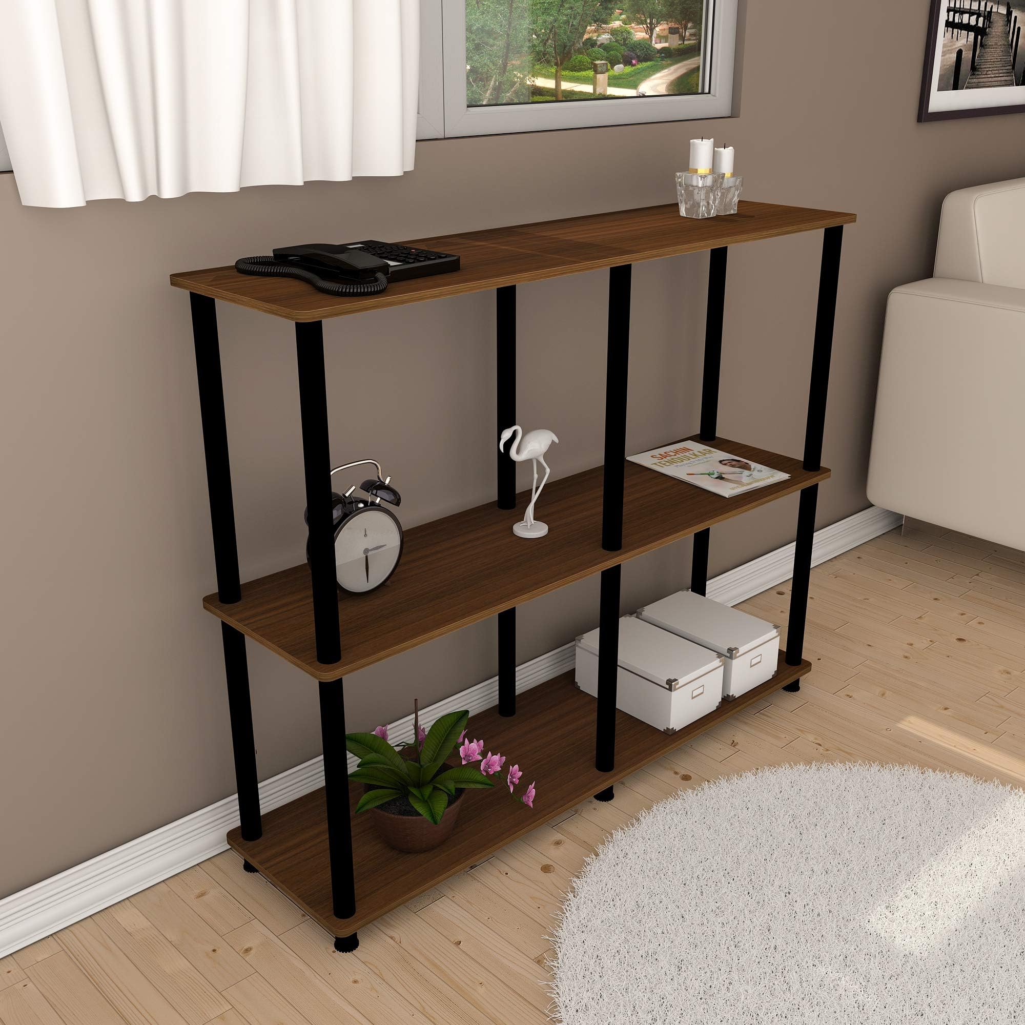 Townsville Dalian Multipurpose Console Table Unit (Matte Finish, Chalet)