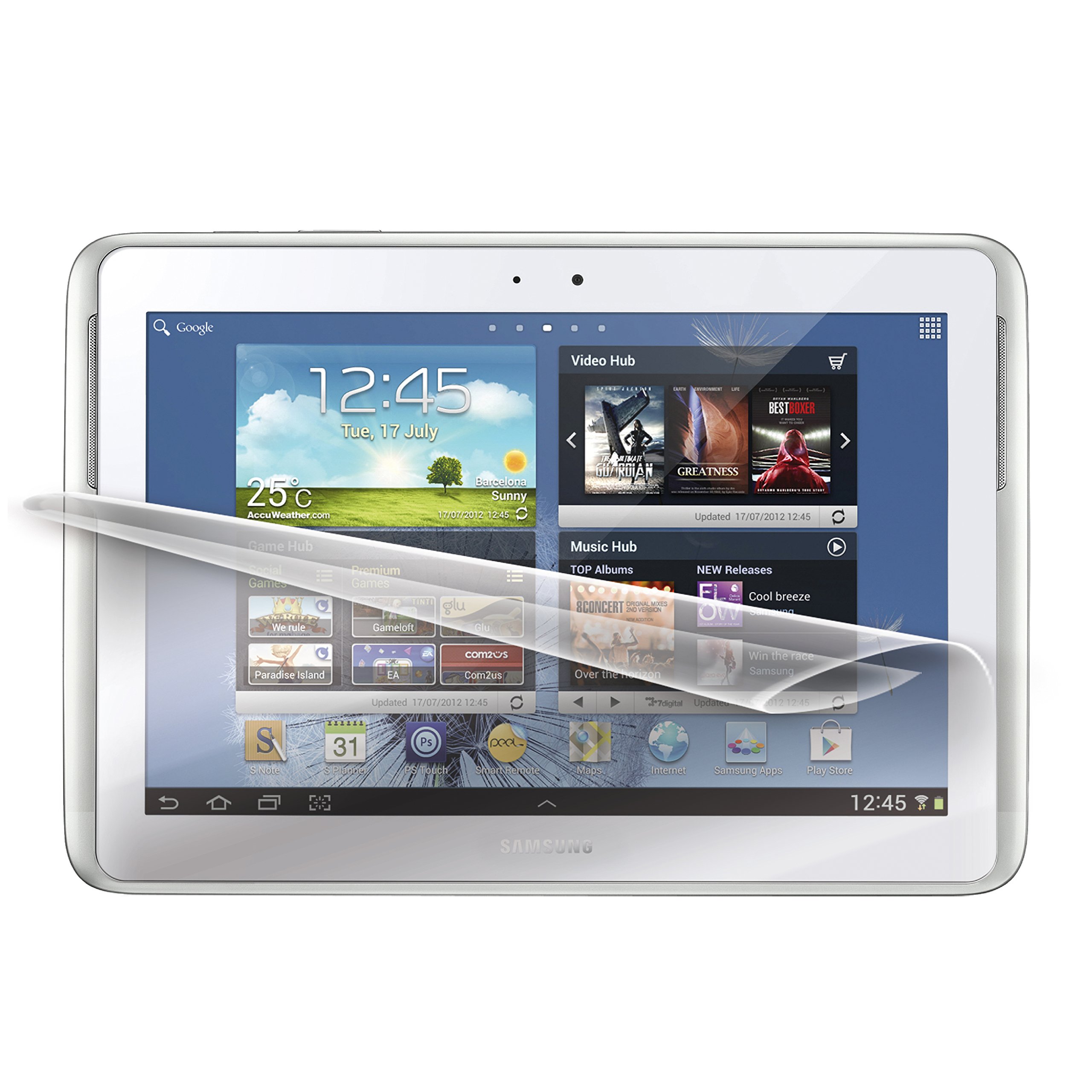 Skinzone Screenshield SAM-N80XX-D Tablet Screen Protector for Samsung N80XX Galaxy Note 10.1