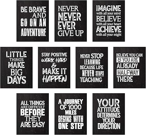 24 Quote Posters For Walls