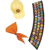 Disguise Up Russell Accessory Kit, Officially Licensed Up Costume Accessory Kit for Adults Brown