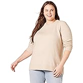 Amazon Essentials Women's Regular-Fit Soft Touch Long-Sleeve Crewneck Sweater