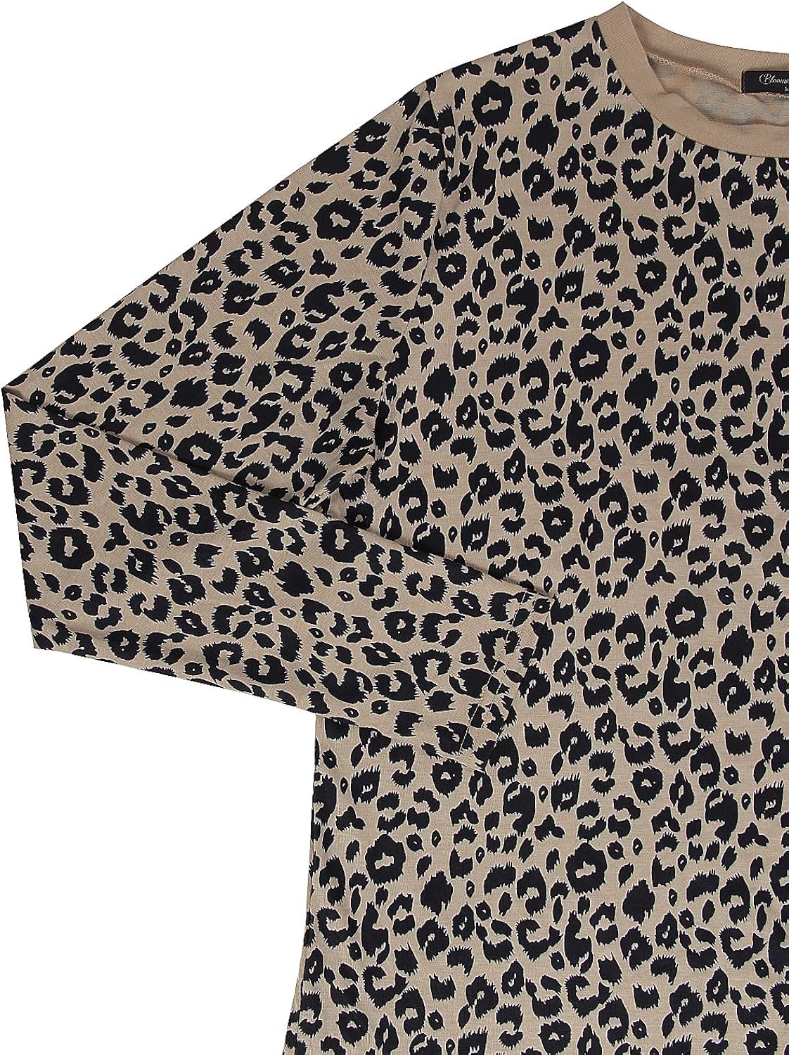 Blooming Jelly Womens Leopard Print Tops Long Sleeve Round Neck Casual T Shirts Tees at  Women’s Clothing store