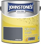 Johnstone's Kitchen Paint Urban Sky Matt Finish 2.5L Decorative Wall Ceilings