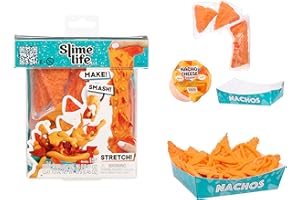 Slime Life Nachos DIY Slime Kit - Unboxing Ingredients to Make, Smash, and Stretch Your Food Slime, Ages 8+