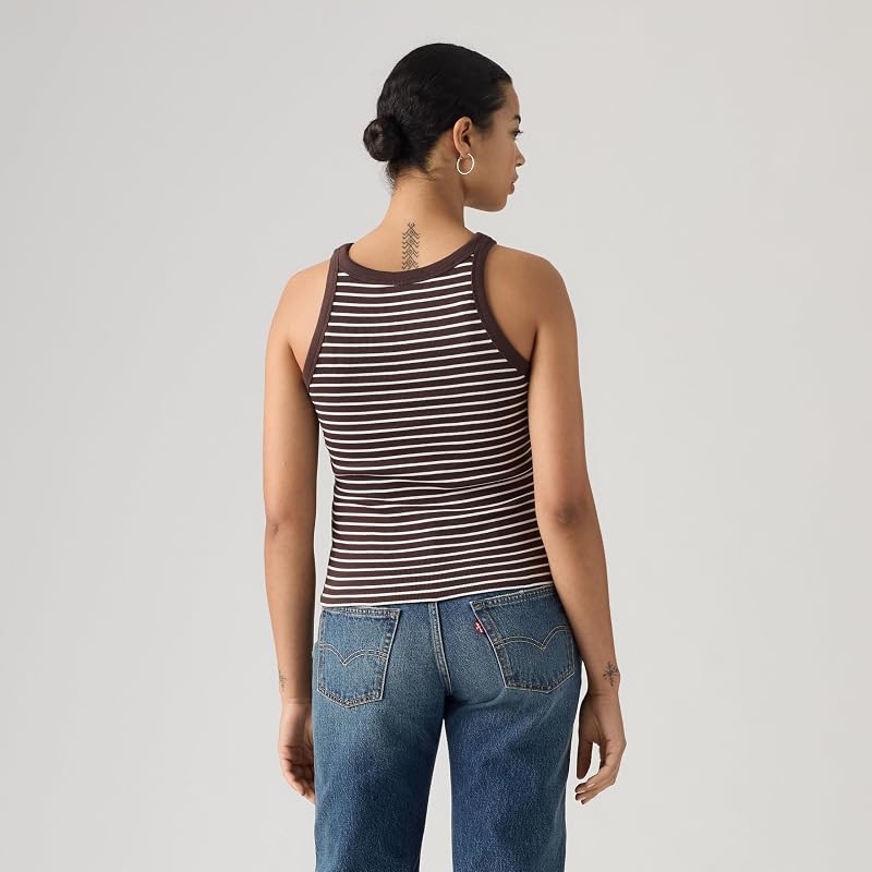 Essential Racer Tank May Stripe Java STR