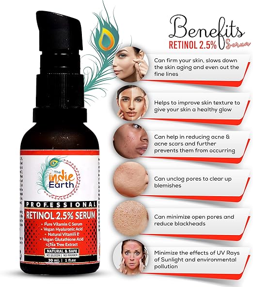indie earth retinol serum
