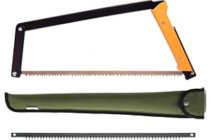 AGAWA CANYON AGAWA - BOREAL24 Tripper Kit - 24 Inch Folding Bow Saw, 24" Rugged Cordura Sheath, Additional 24" Aggressive Blade