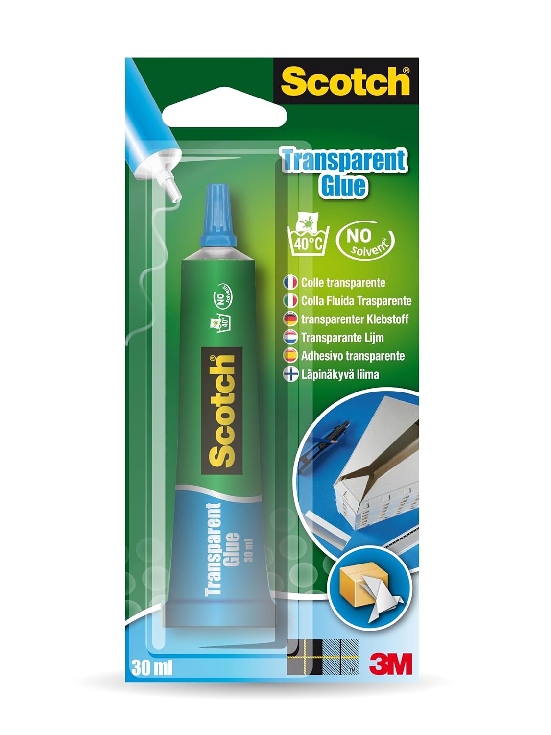 Scotch 30 ml Clear SolventFree Household Glue Tube Amazon.co.uk