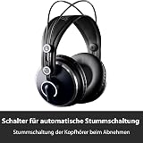 AKG K271MKII Over-Ear Closed Back Headphones Black Blue 55 Ohm 104 dB view 3