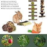ERKOON Rabbit Chew Toys 10 Types Natural Small Animal Treats Enrichment view 3