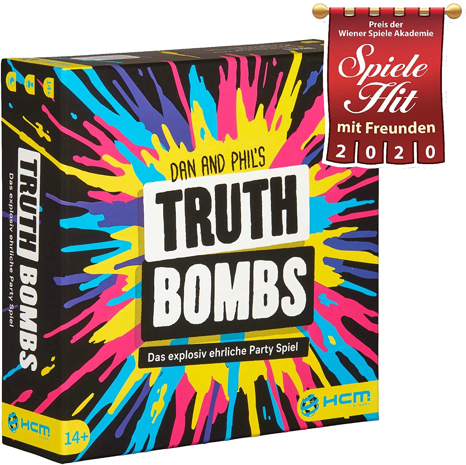 Truth Bombs – Party Game Party Game Evening with Friends – HCM Kinzel – 55138