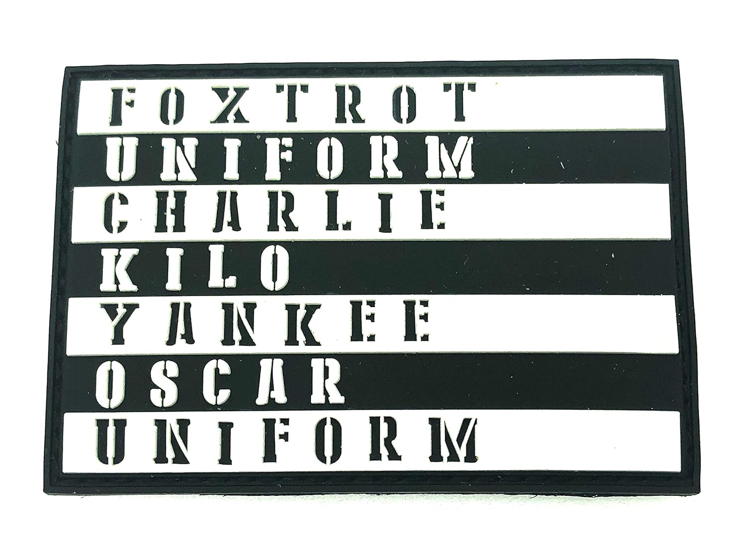 Foxtrot Uniform Charlie Kilo Yankee Oscar Uniform