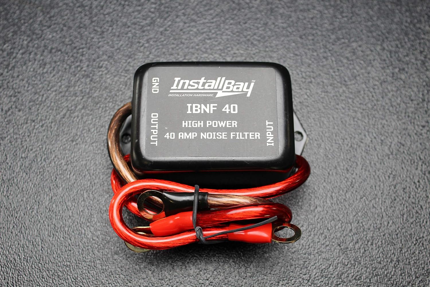 1 Noise Filter 40 Amps 12v Hum Filter Noise Engine Suppressor Wire Ibnf40