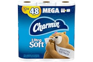 ESSENDANT, INC Charmin® Ultra Soft® 2-Ply Toilet Paper, 264 Sheets Per Roll, Pack Of 12 Rolls