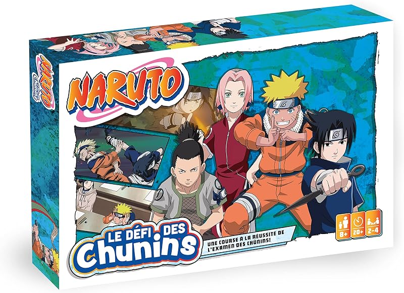 Shuffle Naruto Le Défi des Chunins Classic Board Game French Version